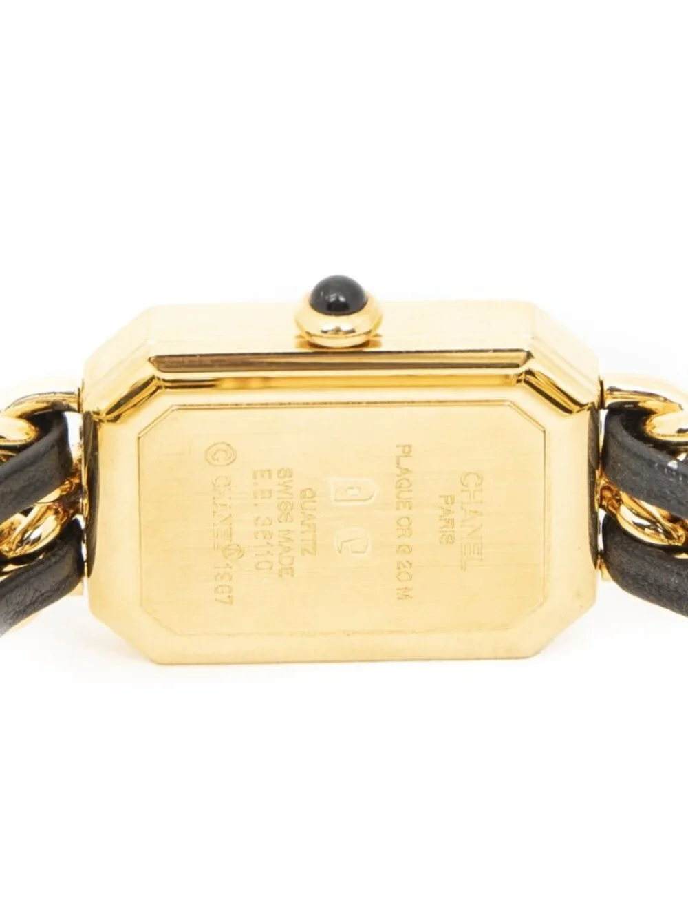 Chanel Premiere Black Gold Plated Shoulder Bag